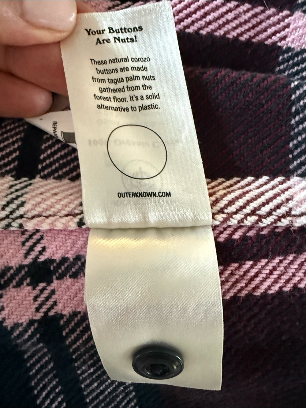Burgundy Dark Pink OuterKnown Plaid Button-Up Shirt - Picture 7 of 7